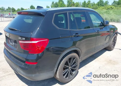 2017 BMW X3 xDrive28I from USA, damaged, VIN 5UXWX9C39H0T23800